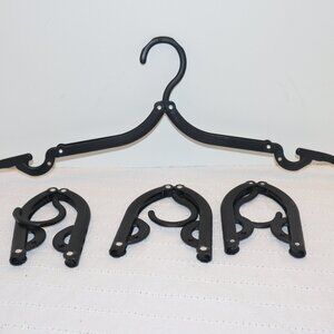 Foldable Travel Clothes Hangers 20 Bundle – Portable Collapsible Space-Saving